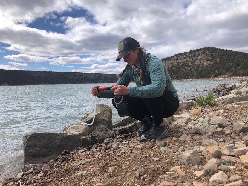 msr hyperflow microfilter - the handle and system are small and quite ergonomic. we didn&#039;t find...