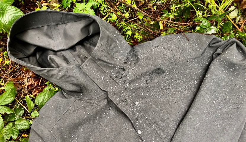 the north face apex flex dryvent - while this jacket didn't let much water through its fabric, it's...