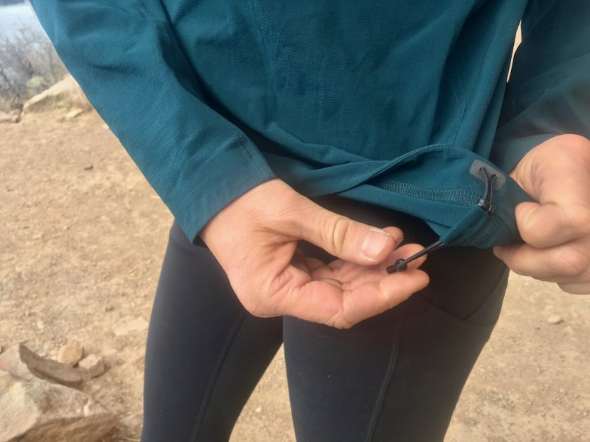 the hem-cinch proved somewhat complicated to undo, but with the...