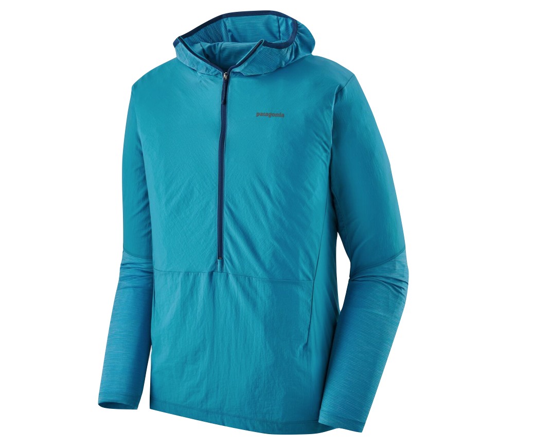 patagonia airshed pro pullover running jacket review
