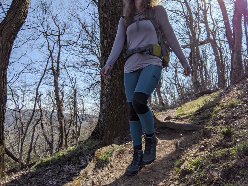 fjallraven abisko trekking tight for women - we&#039;re impressed by how well these tights breathe despite their thick...