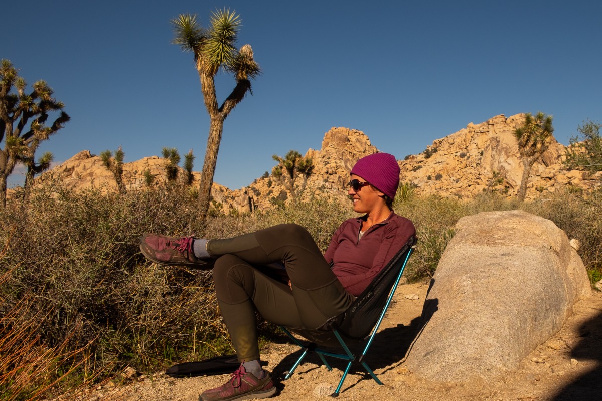 Helinox Chair Zero Review (We were happy to take the miniscule Chair Zero along on pretty much any outing from backpacking, to cragging, to day...)