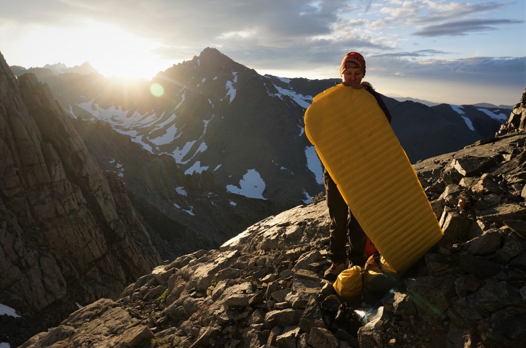 backpacking sleeping bag - all bags are designed to be used with a good sleeping pad to...