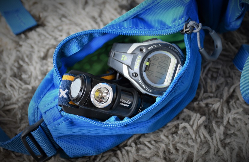 the hip belt pockets on the endo 15 are useful for keeping small...