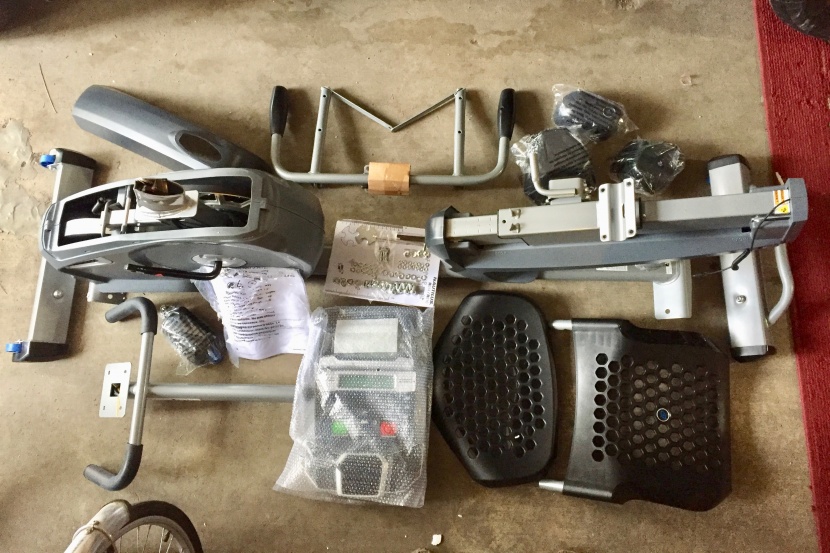 nautilus r614 recumbent - if this looks like a big project, well it kind of is. the r614 has...