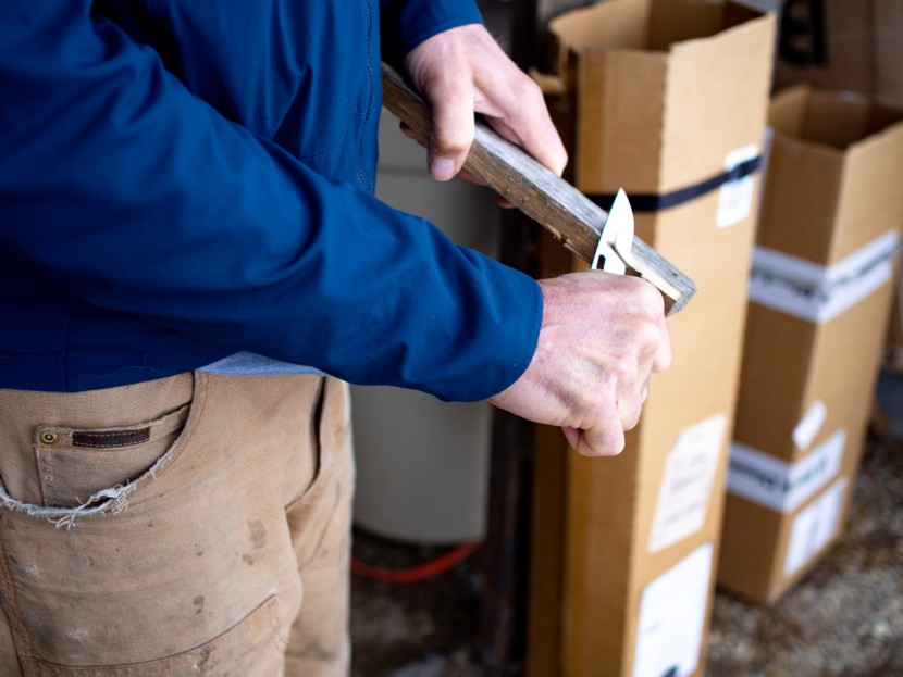 buck knives vantage pro - the rounded handle and sturdy blade hold up well to whittling of...