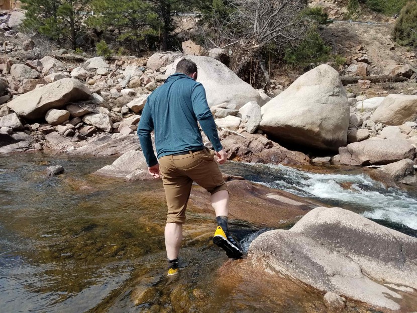 adidas terrex summer.rdy voyager speed - these shoes have no problem going from a short hike to wading...