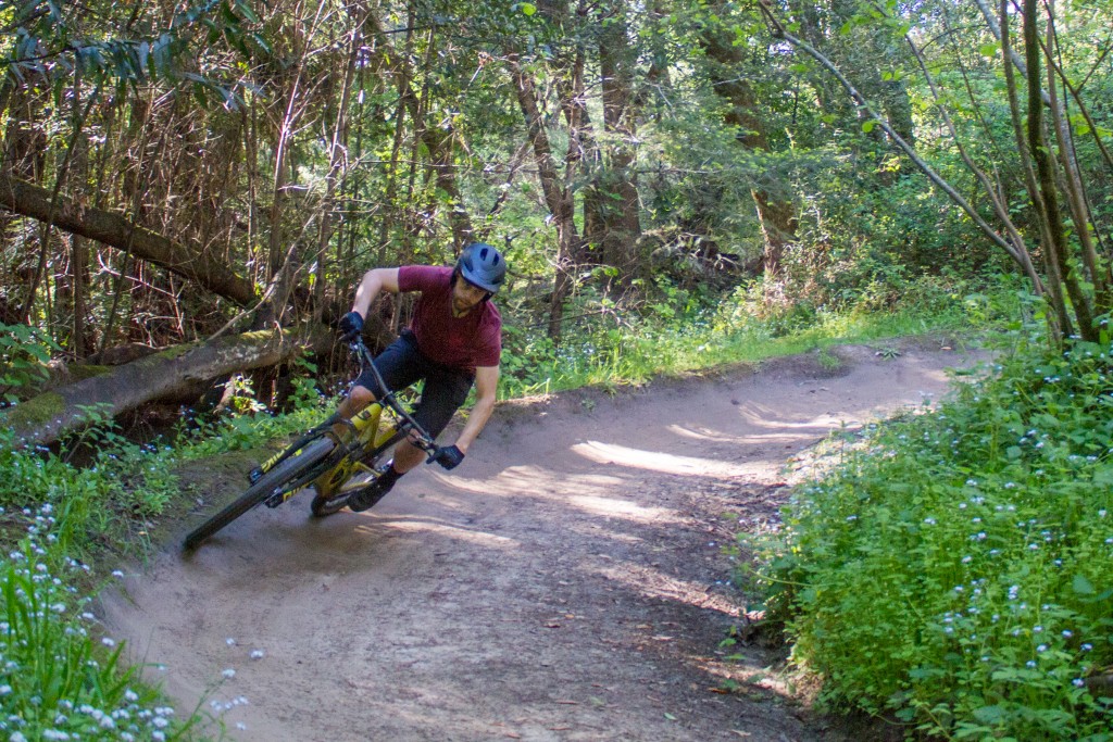 bike helmet - mountain bike helmets are designed for high speeds on variable...