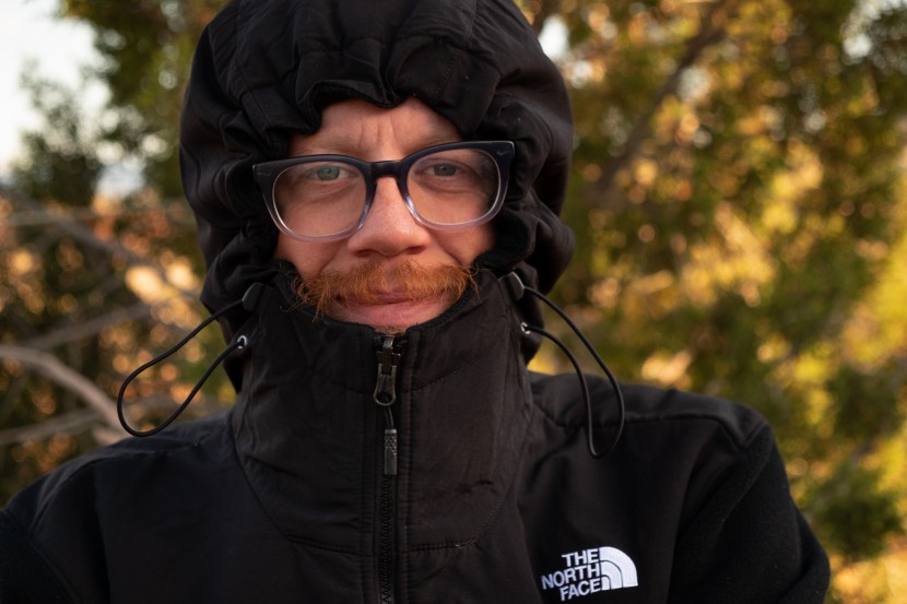 the north face denali 2 hoodie - the hood cinch is not our favorite design but at least it allows you...