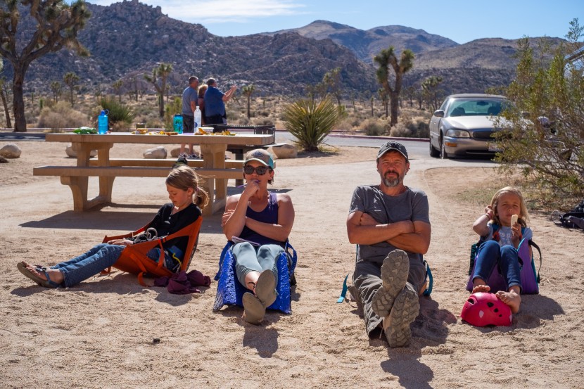 backpacking chair - we look relaxed, but do we look fully relaxed?