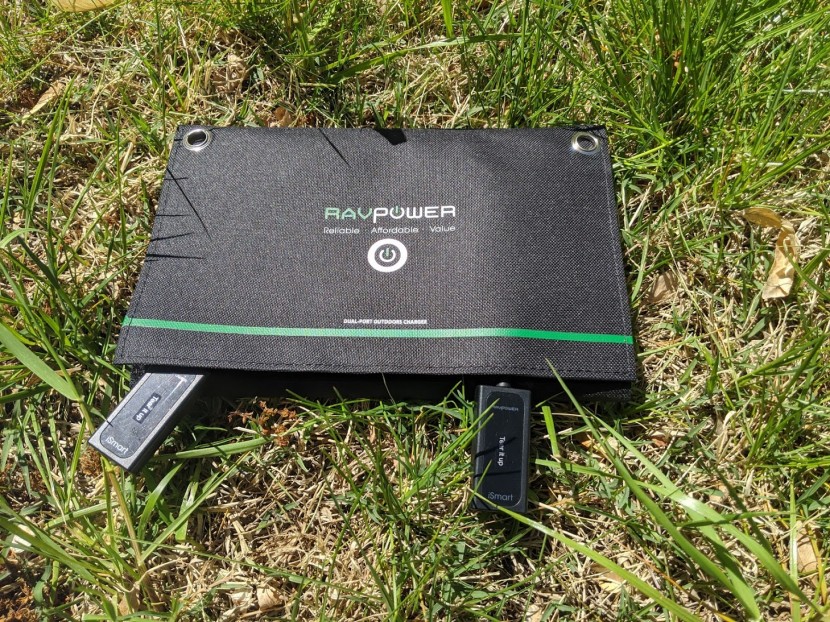 ravpower 16w prime - we liked that the ravpower has these retractable usb ports, which...