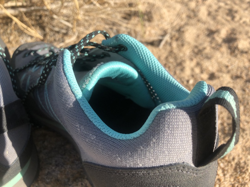 scarpa crux air for women - the crux air is a light shoe with an easy to access rear clip loop.