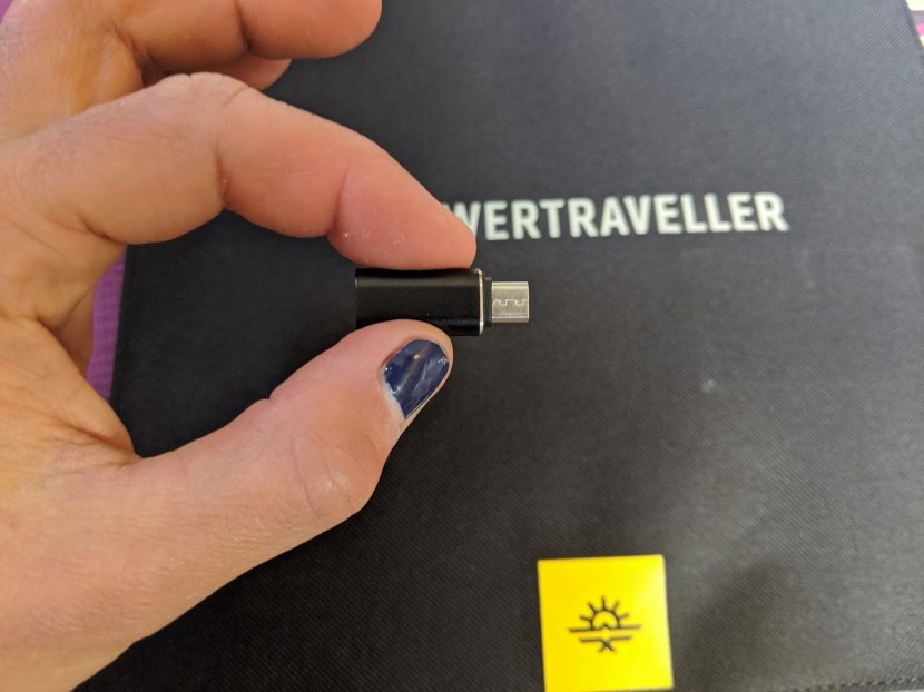 powertraveller falcon 40 - the falcon comes with a ton of extra cords and gadgets. we...