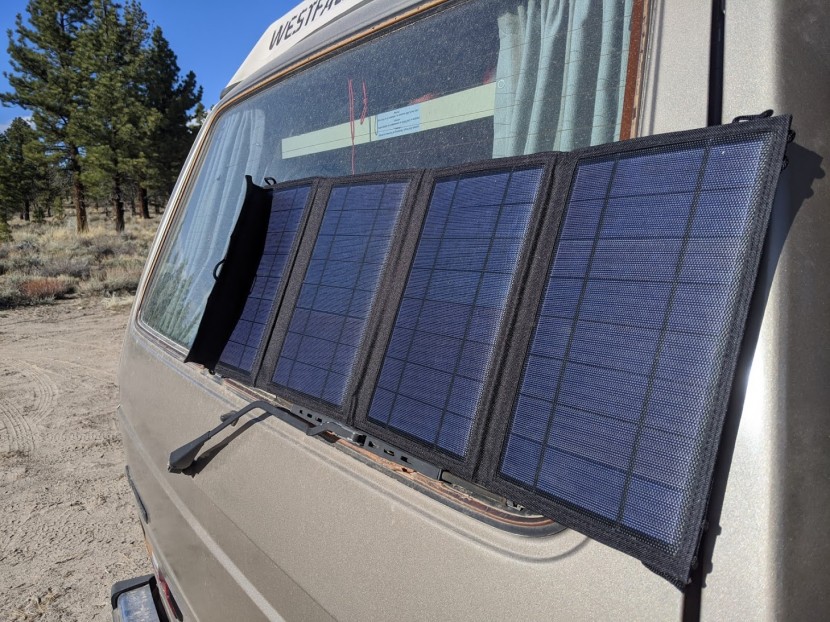 instapark mercury 27 - the flap on the far left kept covering one of the panels, limiting...