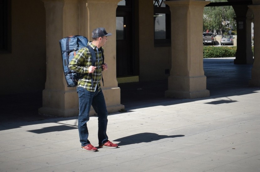 duffel bag - most duffels have some combination of traditional carrying handles...