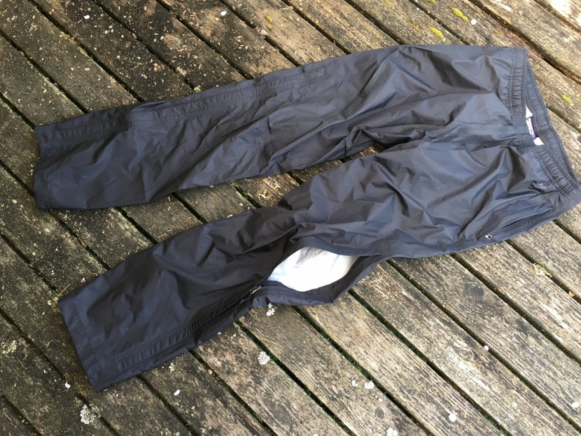 rain pants womens - in the patagonia torrentshell pants, the side zippers double as...