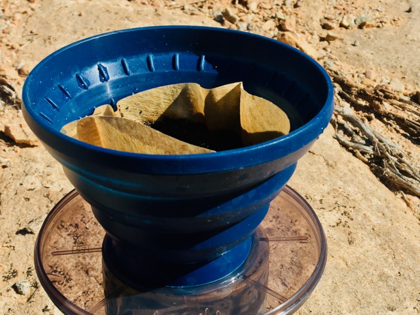 gsi outdoors collapsible java drip - the java drip produces a decent cup of joe with minimal effort or...