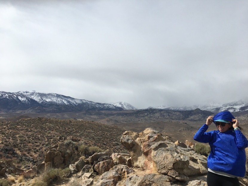 brooks lsd pullover for women - the lsd was a great wind layer on this blustery day in the sierra.