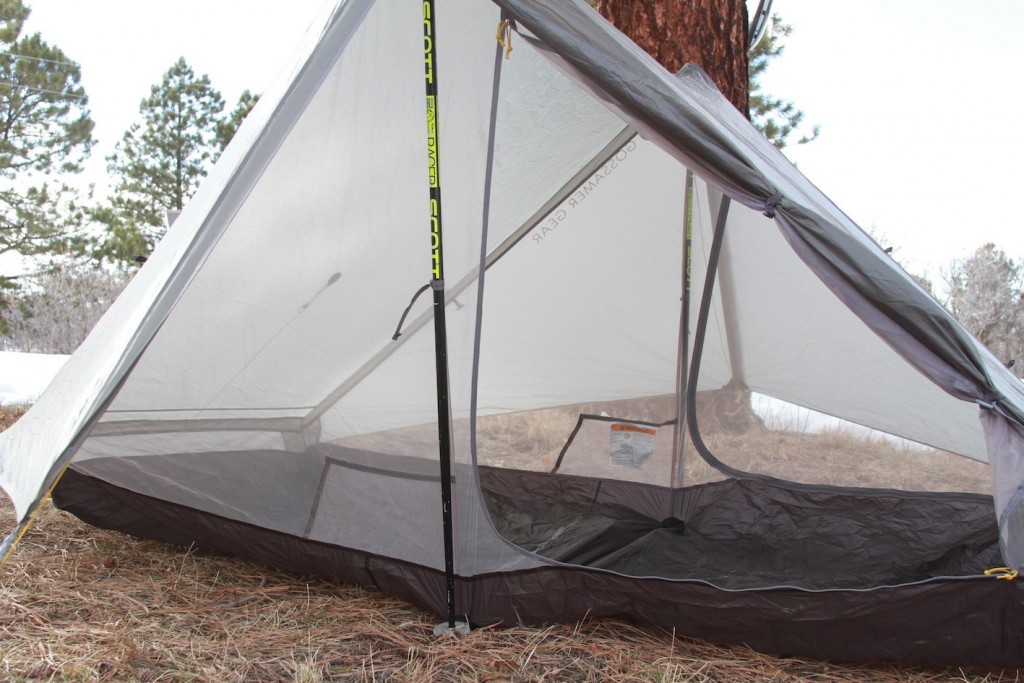 ultralight tent - this is a tarp tent with single-wall construction. it features a...