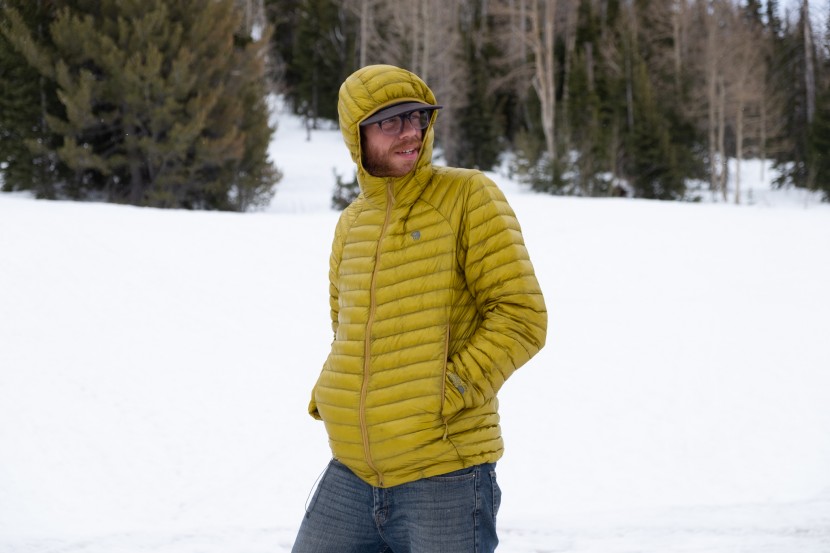 down jacket men - most jackets have two zippered handwarmer pockets.