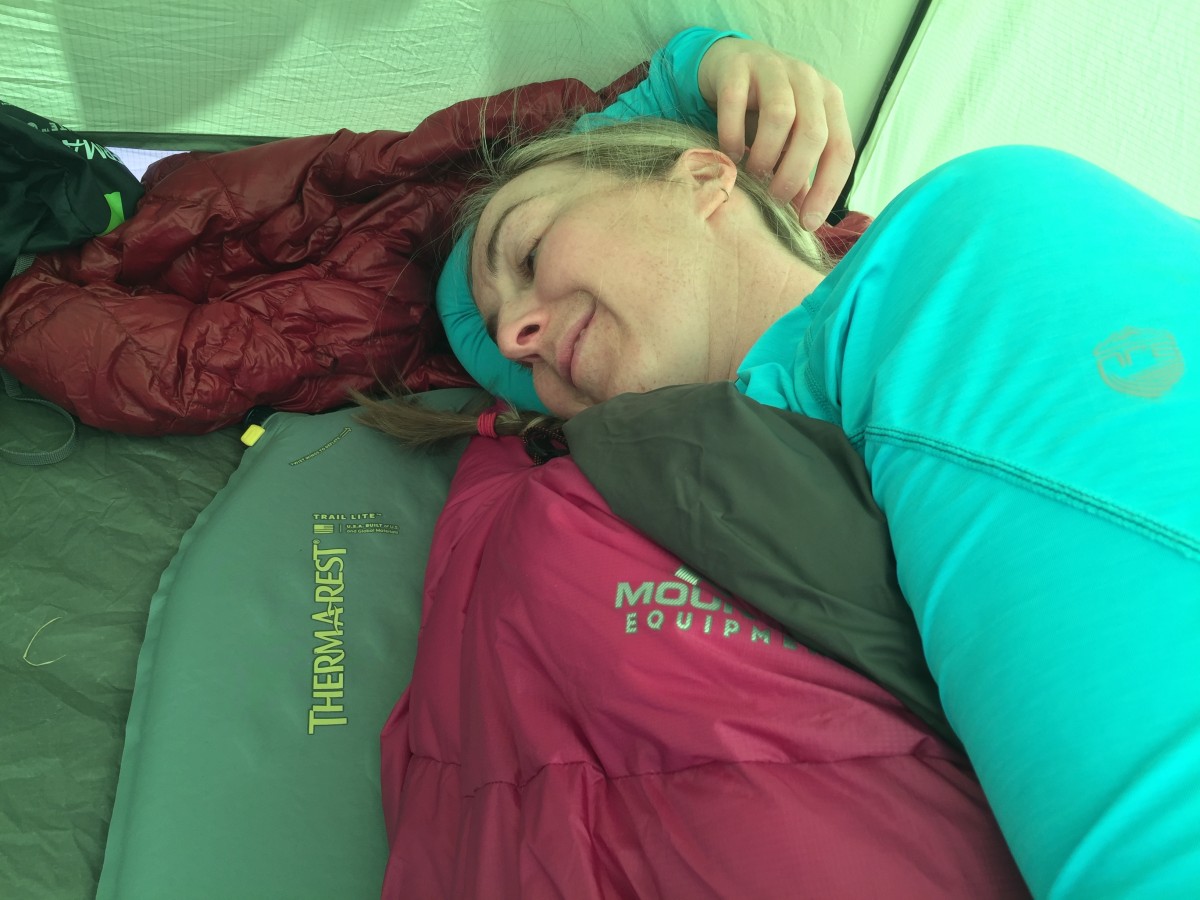 Therm-a-Rest Trail Lite - Women's Review (The TrailLite isn't super thick, but we still found it decent for side sleeping.)