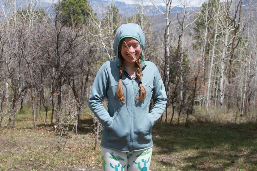 arc&#039;teryx fortrez hoody for women - claire enjoys the fit and comforts of this luxurious and...