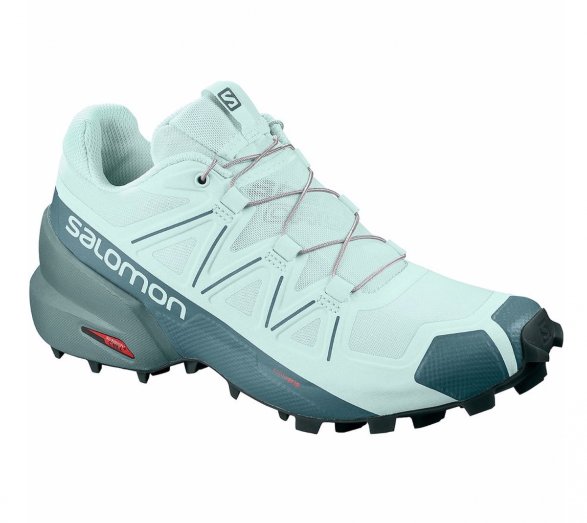 Salomon XA Pro 3D 393335 CS WP Womens Green/Blue Hiking Trail Running Shoes  7.5 | eBay