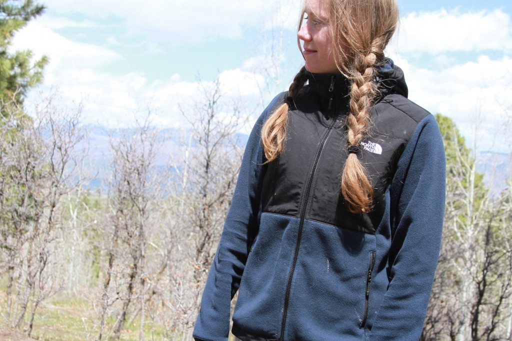 The North Face Women's Denali Hoodie Fleece Jacket Black