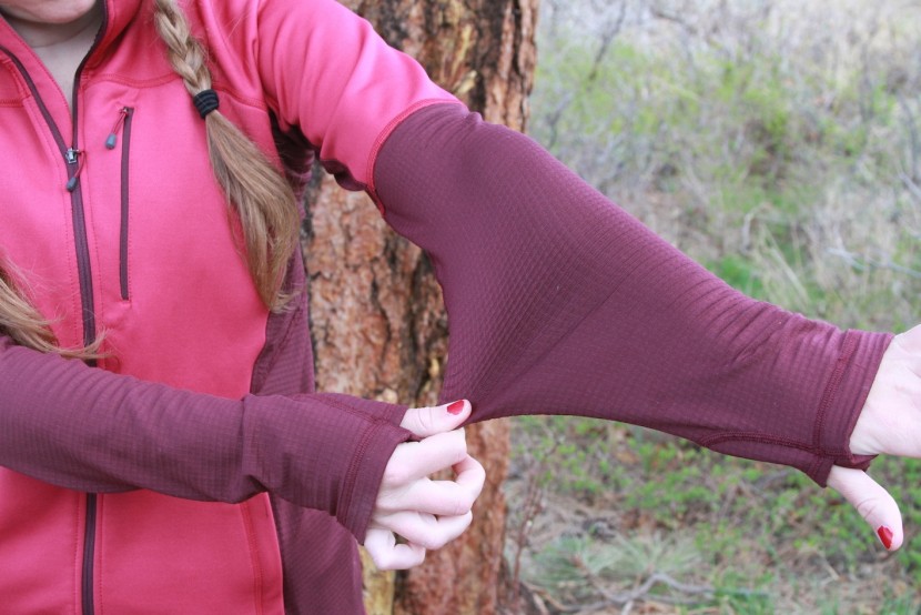 outdoor research vigor full-zip for women - the materials are incredibly stretchy, making them mobile and more...