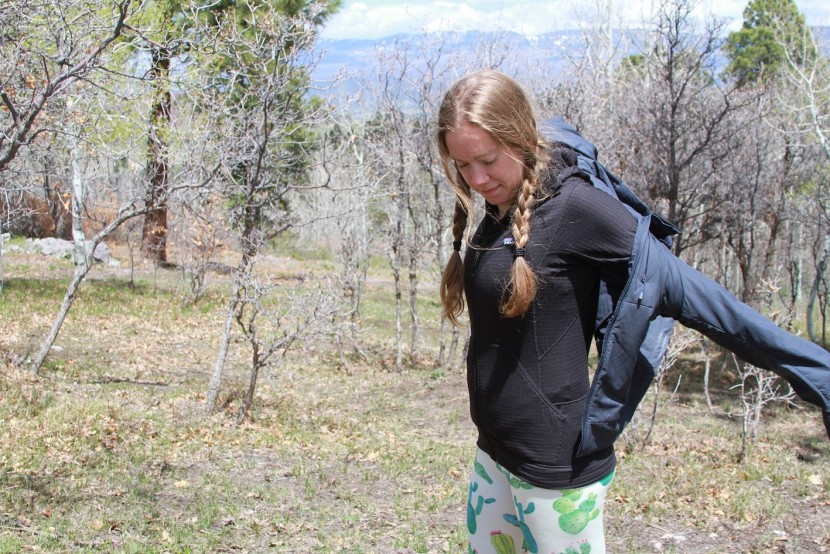 mountain hardwear kor cirrus hybrid hoody for women - this jacket easily layers over fleeces and other thicker layers. it...