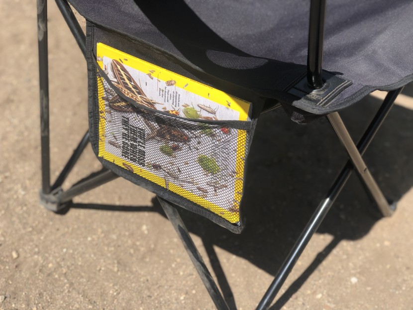 amazon basics portable camping chair - it's far from the most rugged chair we tested, with some rickety...