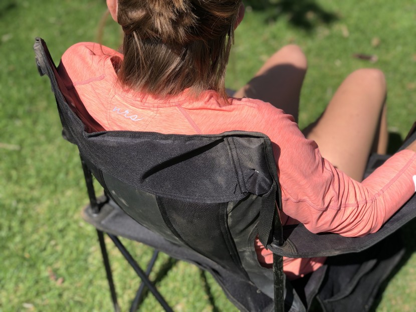 amazon basics portable camping chair - we like how easy this chair is to take with you just about anywhere...