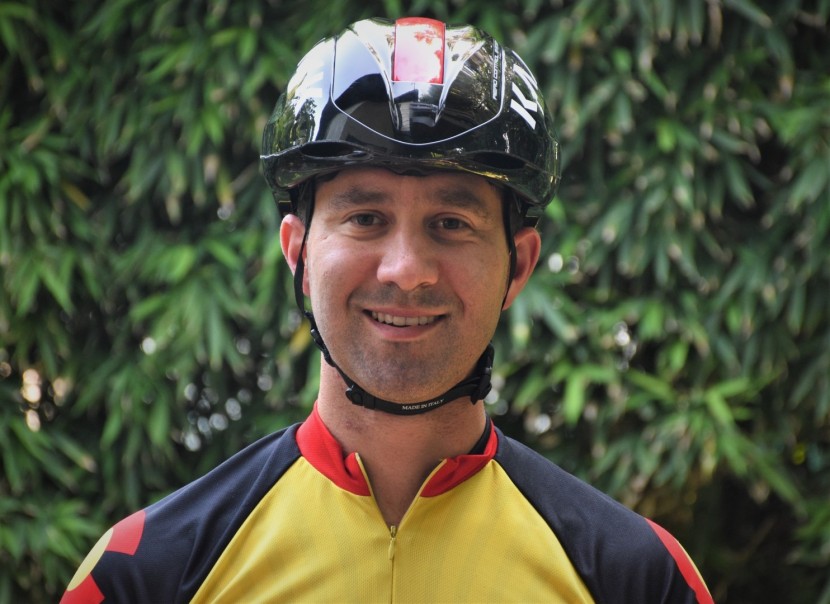 the infinity is a sleek-looking aerodynamic helmet but does have...