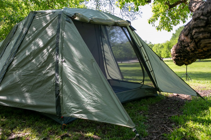 marmot guest house 4 - one of the many entrances and vestibules on the guest house.