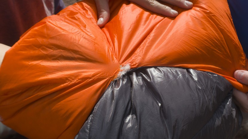 rei co-op magma trail quilt 30 - our main tester damaged the stitching of the rei trail magma 30...