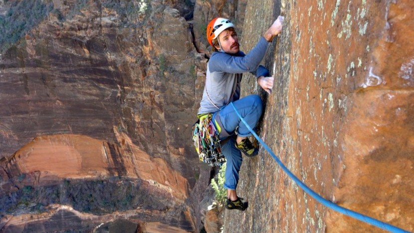 climbing shoes - when things get frightening you need to be able to trust your trust...