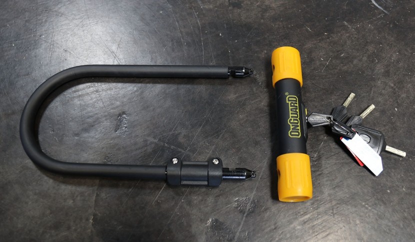 onguard bulldog dt - with five keys, a nice size-u and an easy-to-use lock, there was a...