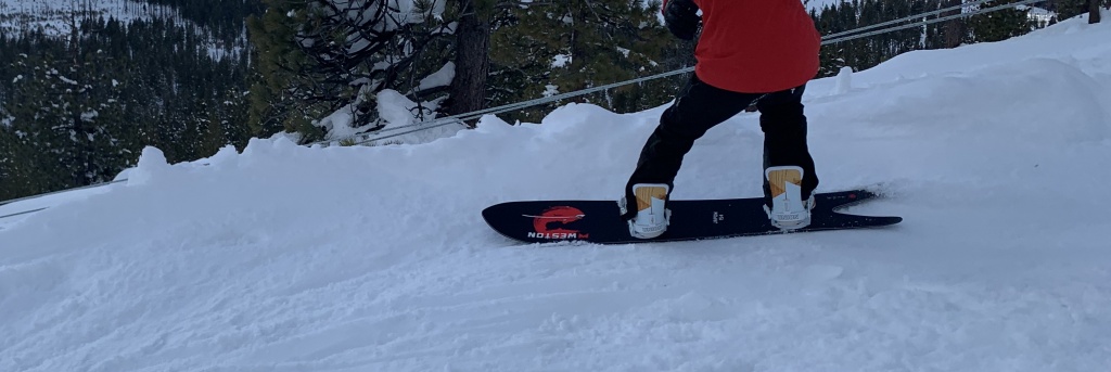 weston japow - this board was designed for powder and it shows.