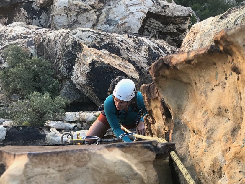 arc&#039;teryx nuclei fl for women - on this 600-foot wall, we stuff the arc&#039;teryx nuclei fl in our pack...