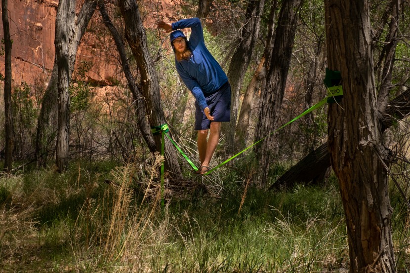 zero gravity kit - the zero gravity is a decent slackline for beginners but might limit...