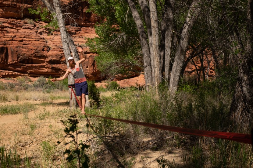 slackline - most slacklines have good quality these days.