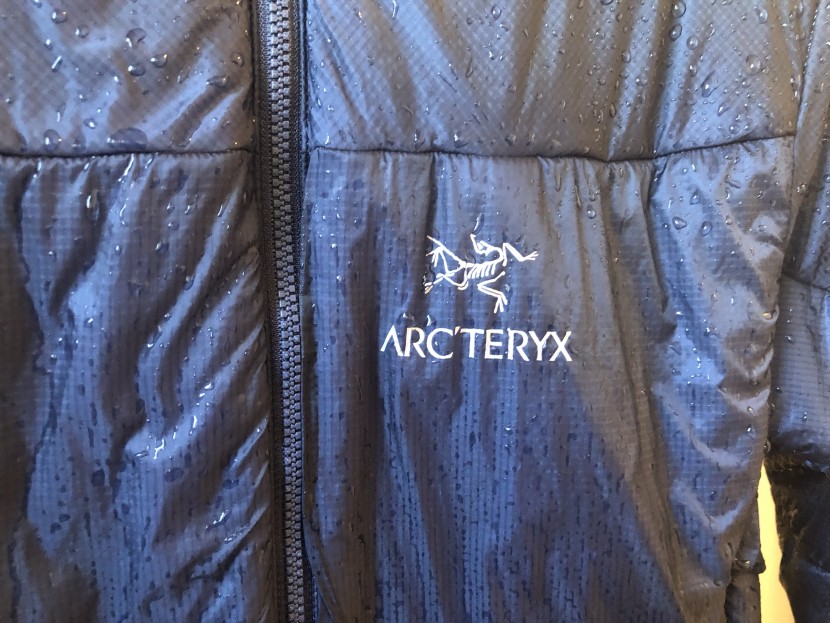 arc&#039;teryx nuclei fl for women - after a full minute of a blasting stream of water from the...