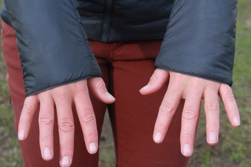 arc&#039;teryx nuclei fl for women - the elasticized cuffs don&#039;t have any thumb loops or fancy features...