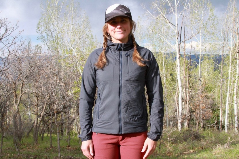 mountain hardwear kor cirrus hybrid hoody for women - this jacket offers a medium torso length, but plenty of room in the...