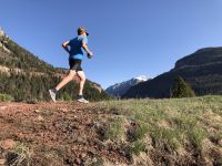 With a low to the ground ride and not very much foam underfoot...