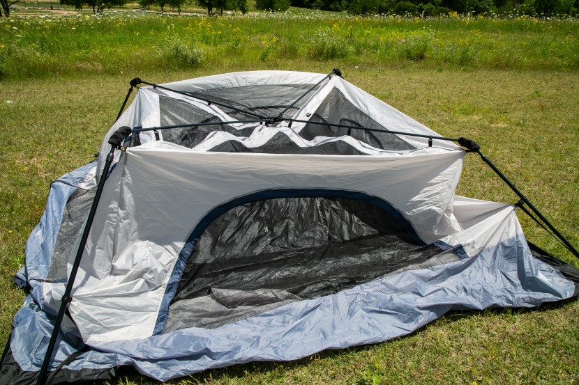 caddis rapid 6 - intermediary stage of setting up the rapid 6, just after you&#039;ve...