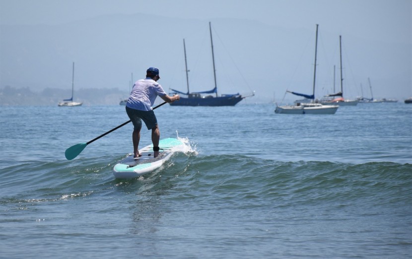 serenelife inflatable - although the board is well-balanced and has a 275-pound weight...