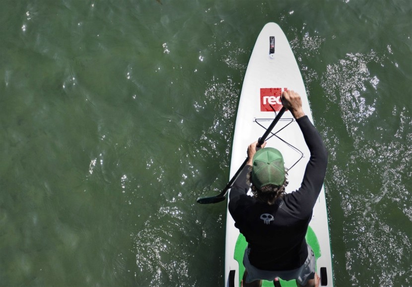 inflatable sup - the voyager from red paddle co is one of the fastest boards we tested.
