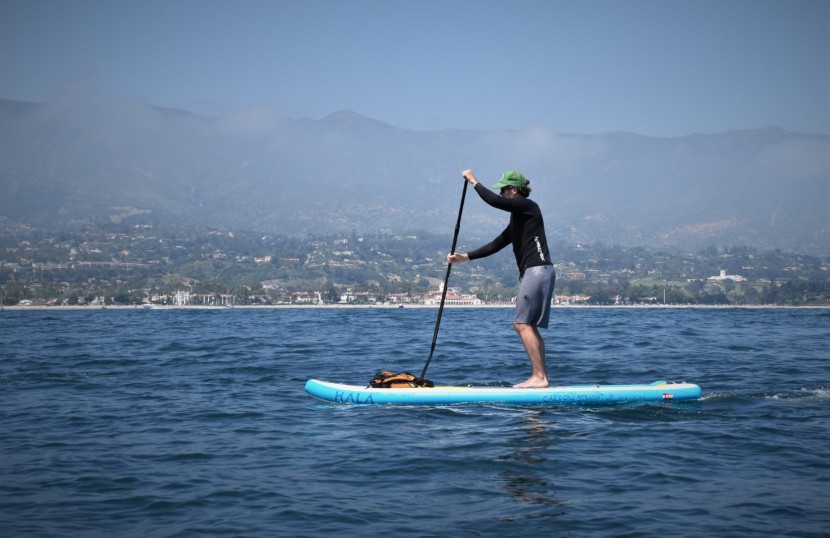 hala carbon straight up - the board&#039;s rigidity keeps it stable in calmer, flatter water, but...