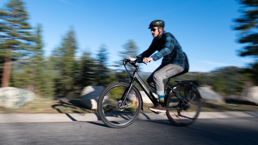 macwheel ranger 500 - it wasn&#039;t the fastest bike we tested, but it had no problem going...